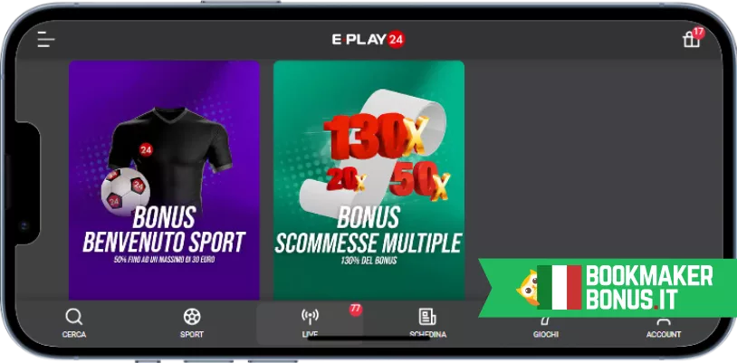 Eplay24 Nuovo sito scommesse 2024