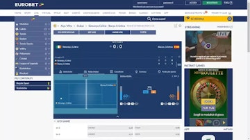 Live streaming partite eurobet