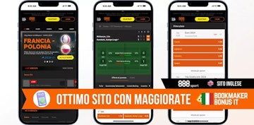 Migliore sito scommesse straniero 888sport