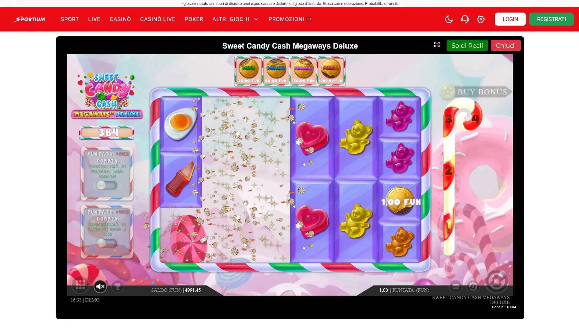 Moltissime slot Megaways e altri sviluppatori popolari