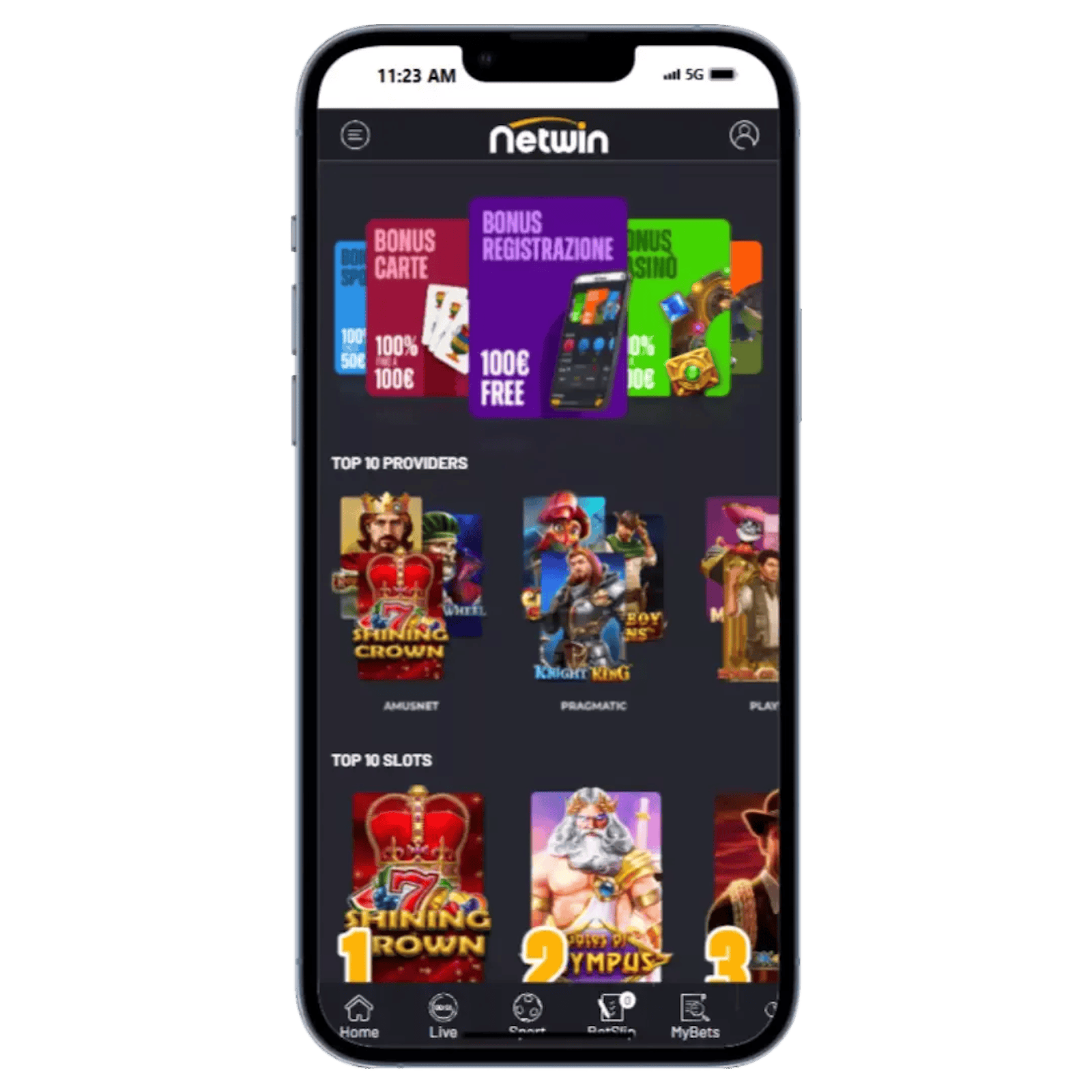 Netwin e un ottimo sito per scommesse sportive e giochi casino