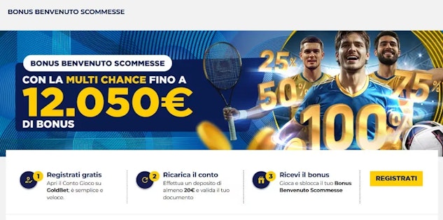 GoldBet Casino Bonus