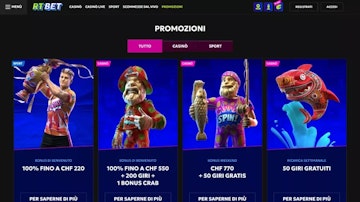 Promozioni bonus rtbet