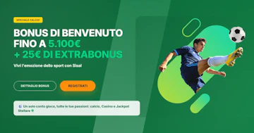 Screenshot bonus benvenuto sisal mondial freebet