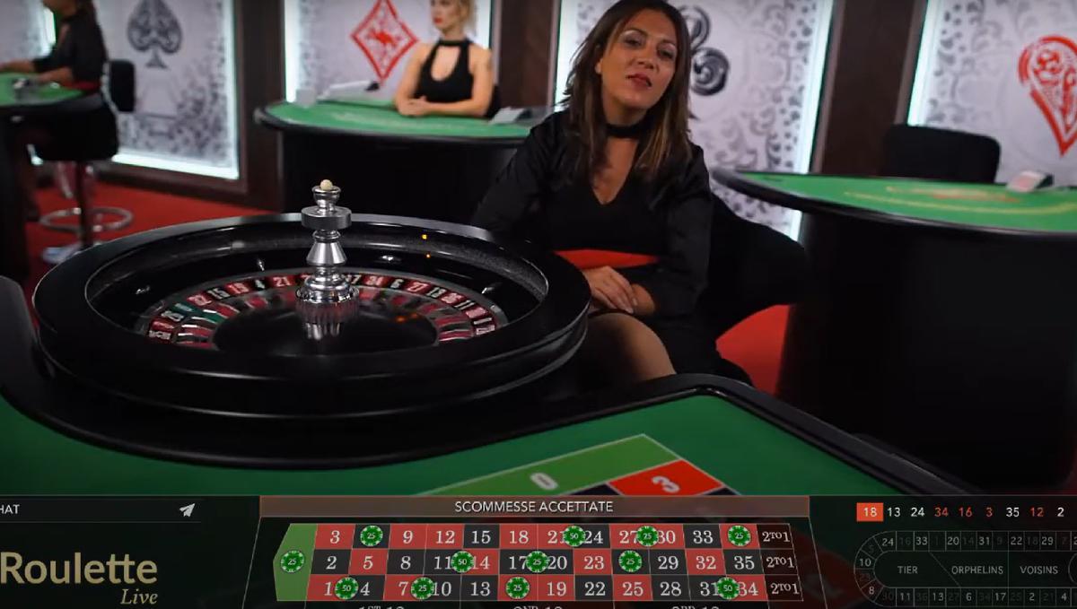 Screenshot casino live sisal