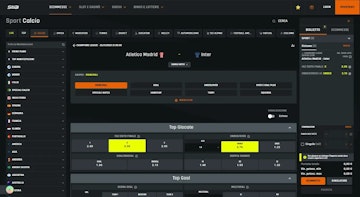 Screenshot combo scommesse snai