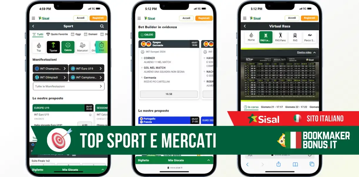 Sisal Matchpoint miglior sito scommesse italiano