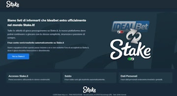 Sito scommesse chiuso e assorbito da un altro operatore