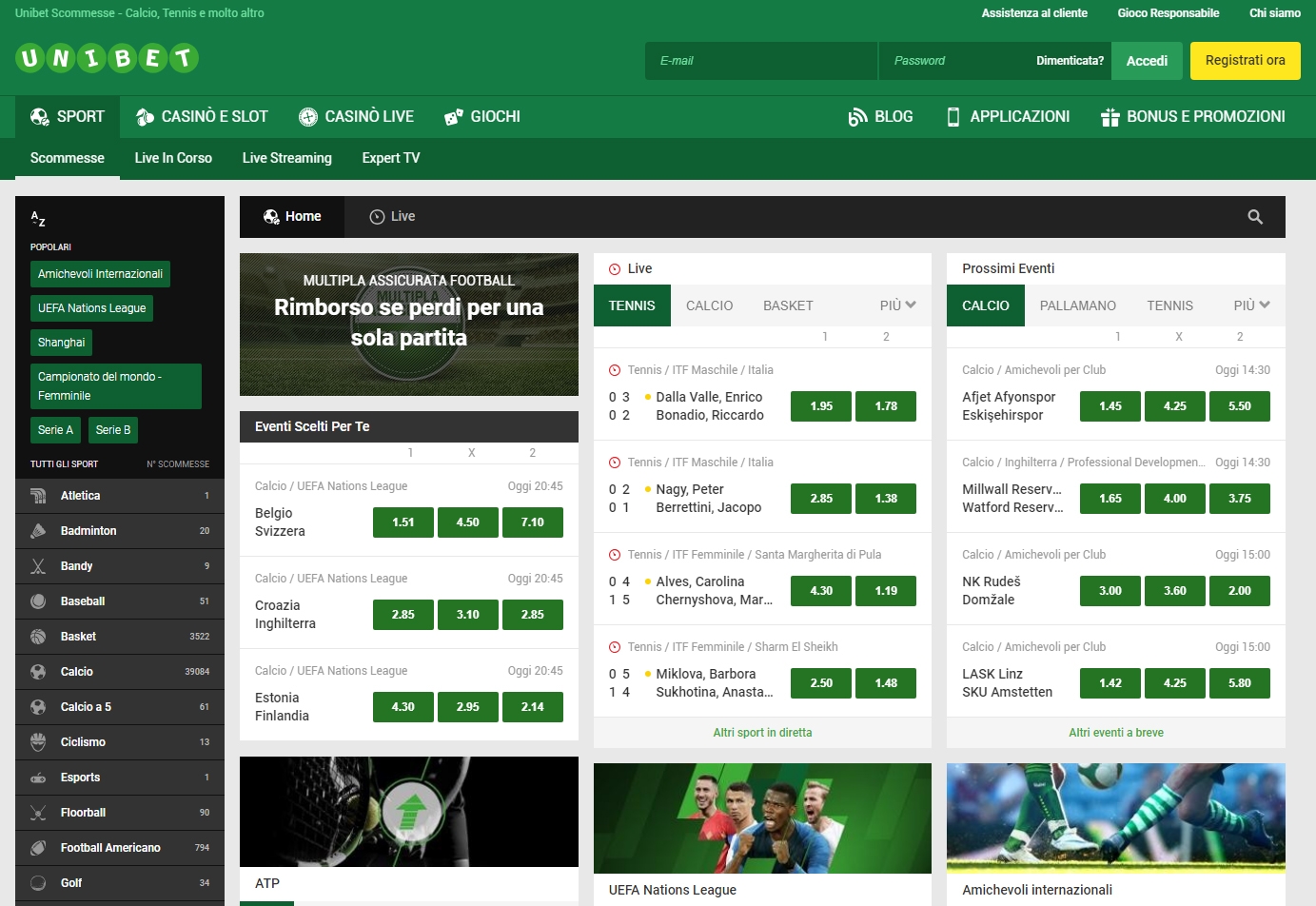 Unibet Sport