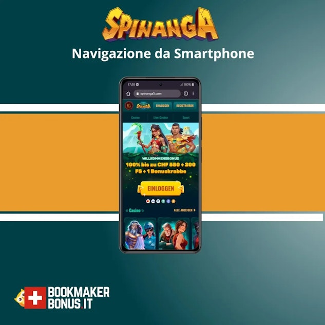 Spinanga svizzera navigazione mobile
