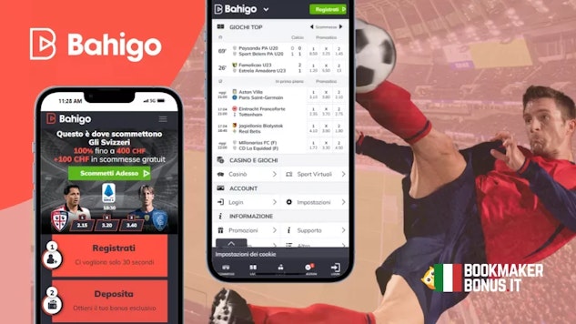 Anteprima promozionale sito scommesse bahigo