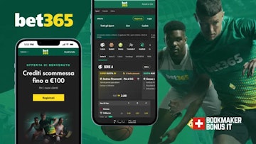 Anteprima promozionale sito scommesse bet365 2