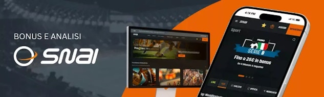 Anteprima e analisi bonus benvenuto snai