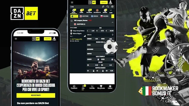 Daznbet bonus benvenuto scommesse anteprima