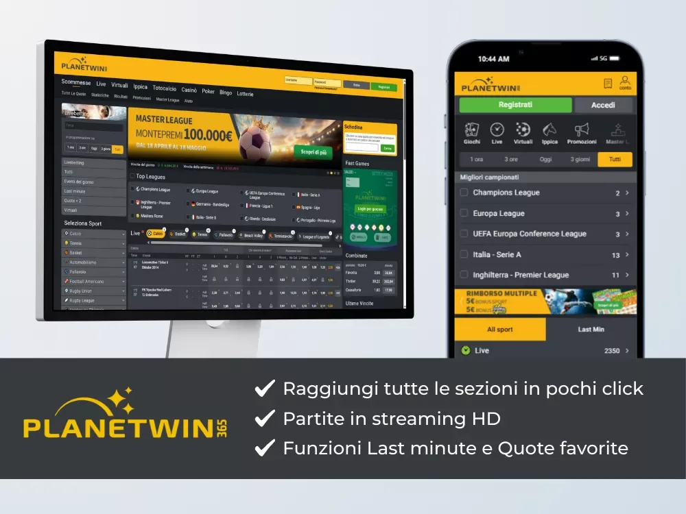 Planetwin365 e un punto di riferimento per la navigazione
