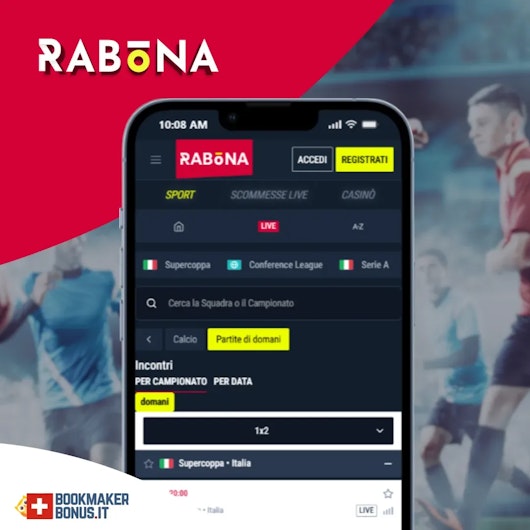 Rabona miglior sito scommesse calcio in svizzera
