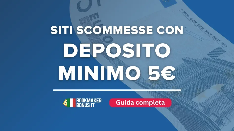 Copertina illustrativa siti scommesse deposito minimo 5 euro