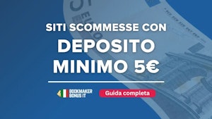 Copertina illustrativa siti scommesse deposito minimo 5 euro