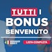 Copertina lista tutti i bonus benvenuto scommesse