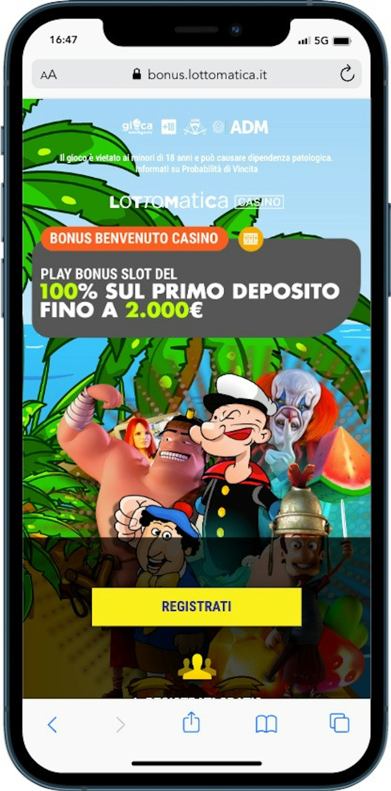 Lottomatica Bonus Casino
