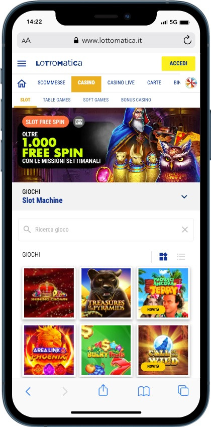 Lottomatica Slot Online