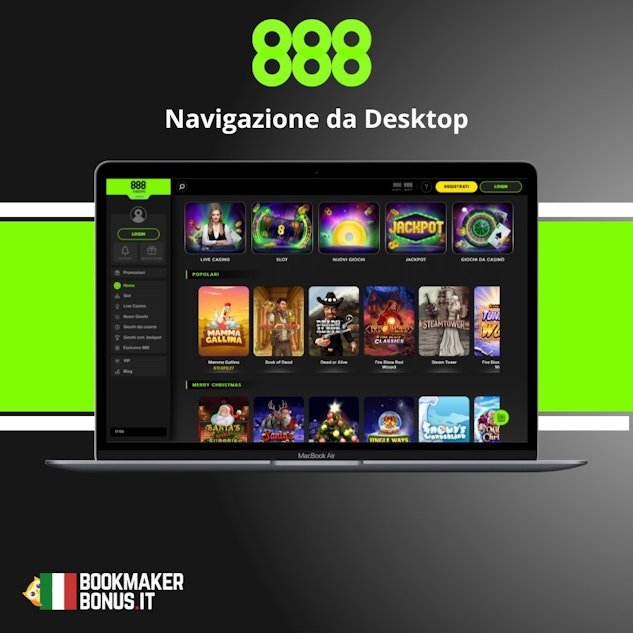 Navigazione da Desktop 888