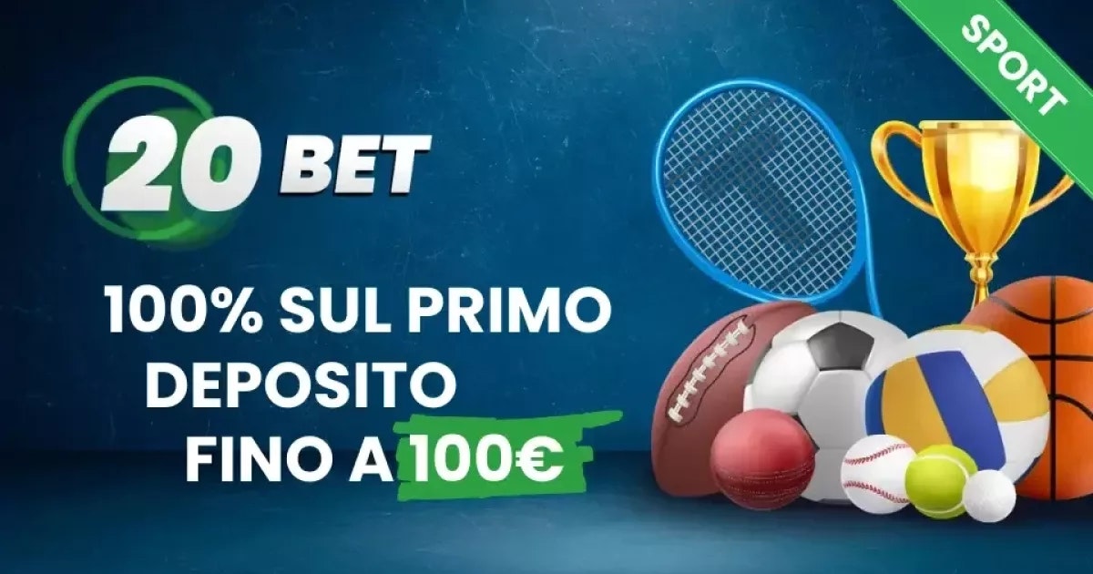 Bonus benvenuto 20bet