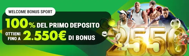 Anteprima bonus benvenuto lottomatica