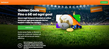 Anteprima bonus golden golas betsson