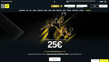Anteprima nuovo bonus benvenuto real di daznbet