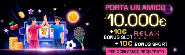 Bonus porta un amico nuovo betflag