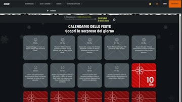 Calendario dell avvento scommesse e casino snai