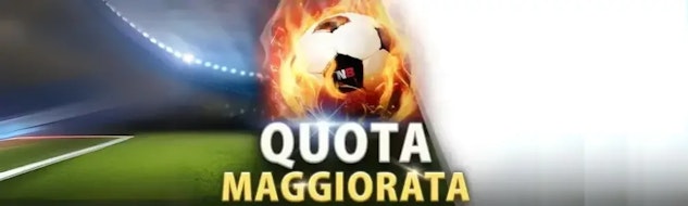 Esempio quote maggiorate netbet