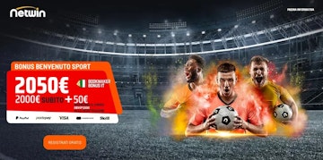 Nuova offerta bonus esclusiva netwin disponibile solo su bookmakerbonus