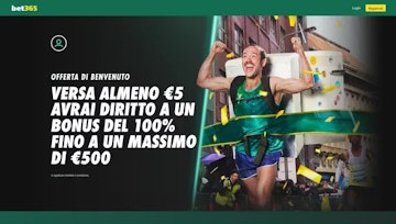Nuova promozione bonus benvenuto bet365