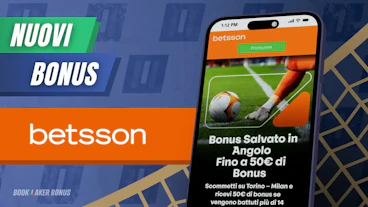 Nuovi bonus betsson prima giornata di serie a 2026