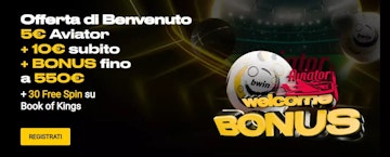 Nuovo bonus benvenuto bwin