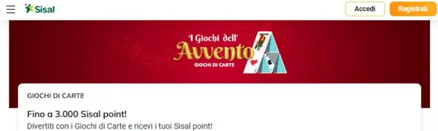 Sisal giochi dell avvento