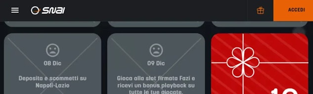 Snai calendario delle feste natale 2024