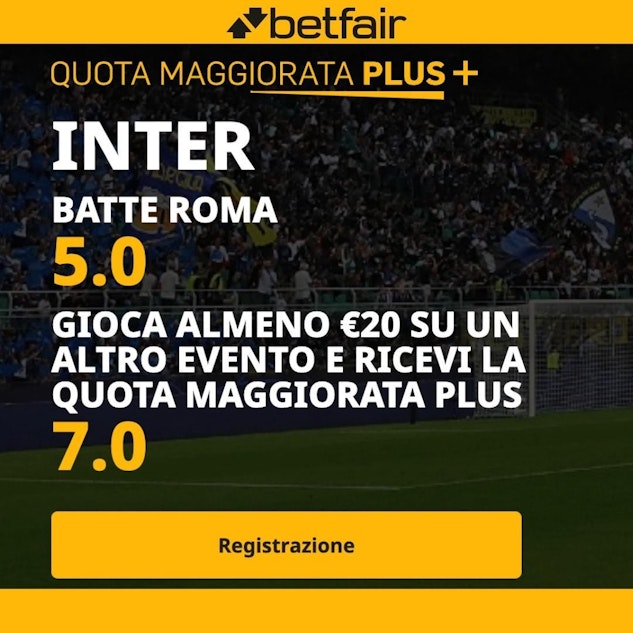 Quota maggiorata plus Inter Roma