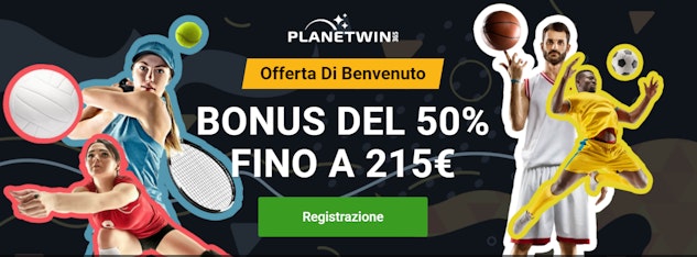 Bonus benvenuto planetwin365