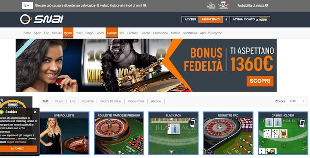 Come creare un account snai