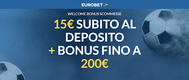 Eurobet bonus benvenuto