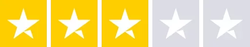 recensione tre stelle trustpilot