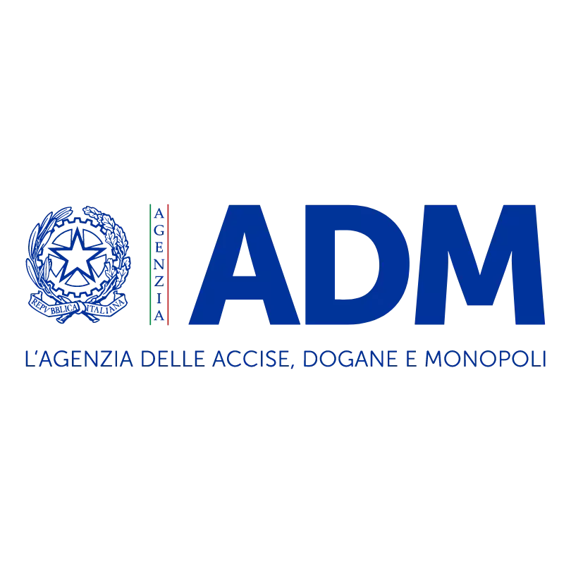 Logo ADM AAMS Agenzia delle accise dogane e monopoli