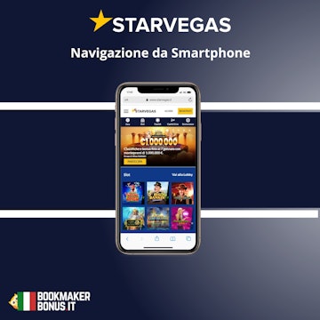Navigazione mobile starvegas