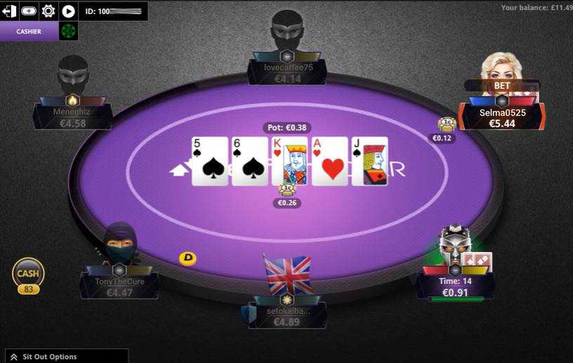 Partita di poker su Betfair