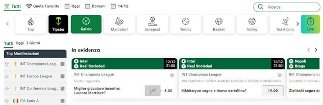 Sisal pagina scommesse sportive