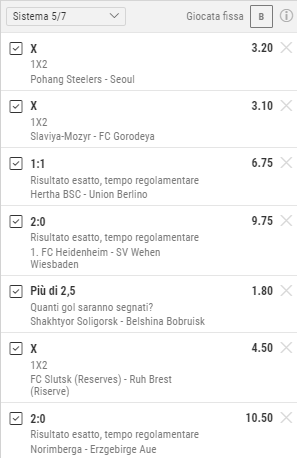 Sistema con due errori