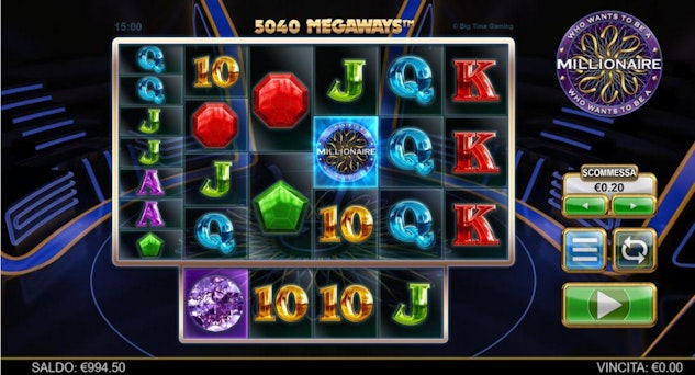 Slot millionaire bonus